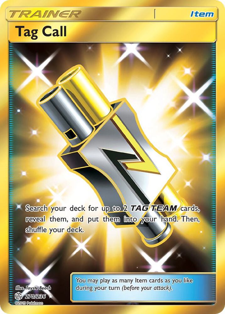 Tag Call Secret 270/236 (SM - Cosmic Eclipse)  - Holofoil | Good Games Adelaide SA