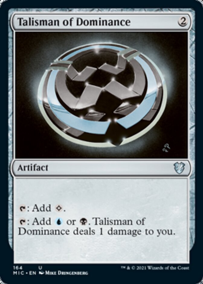 Talisman of Dominance [Innistrad: Midnight Hunt Commander] | Good Games Adelaide SA