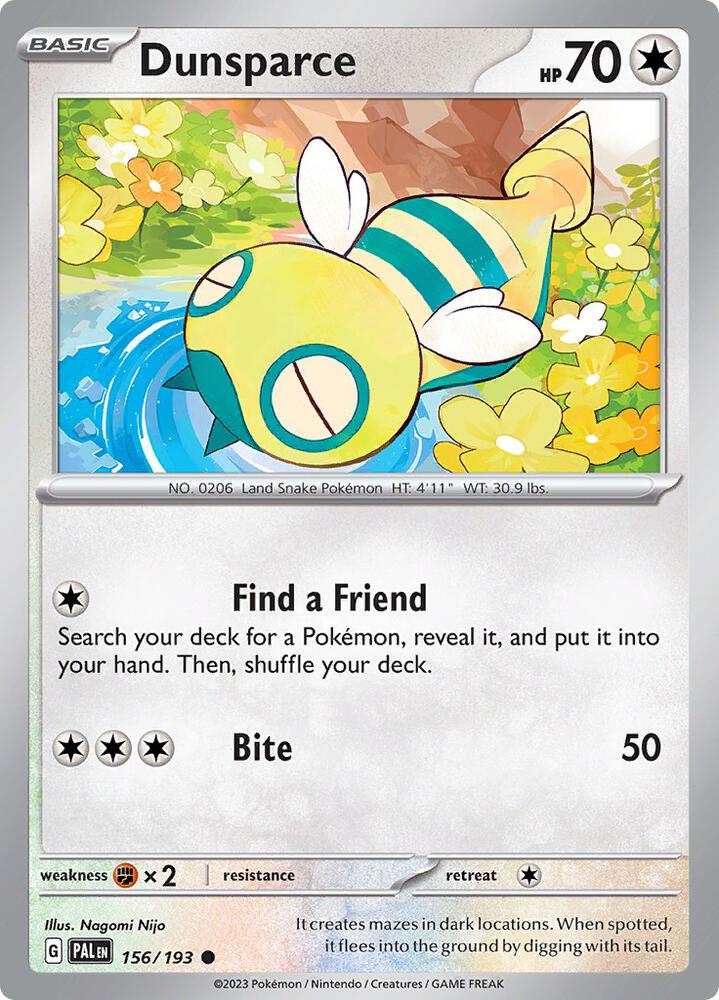 Dunsparce 156/193 (SV02: Paldea Evolved)  | Good Games Adelaide SA