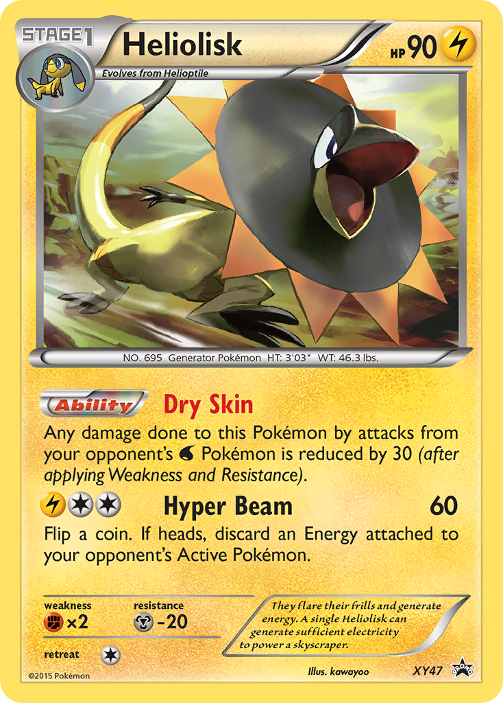 Heliolisk (XY47) [XY: Black Star Promos] | Good Games Adelaide SA