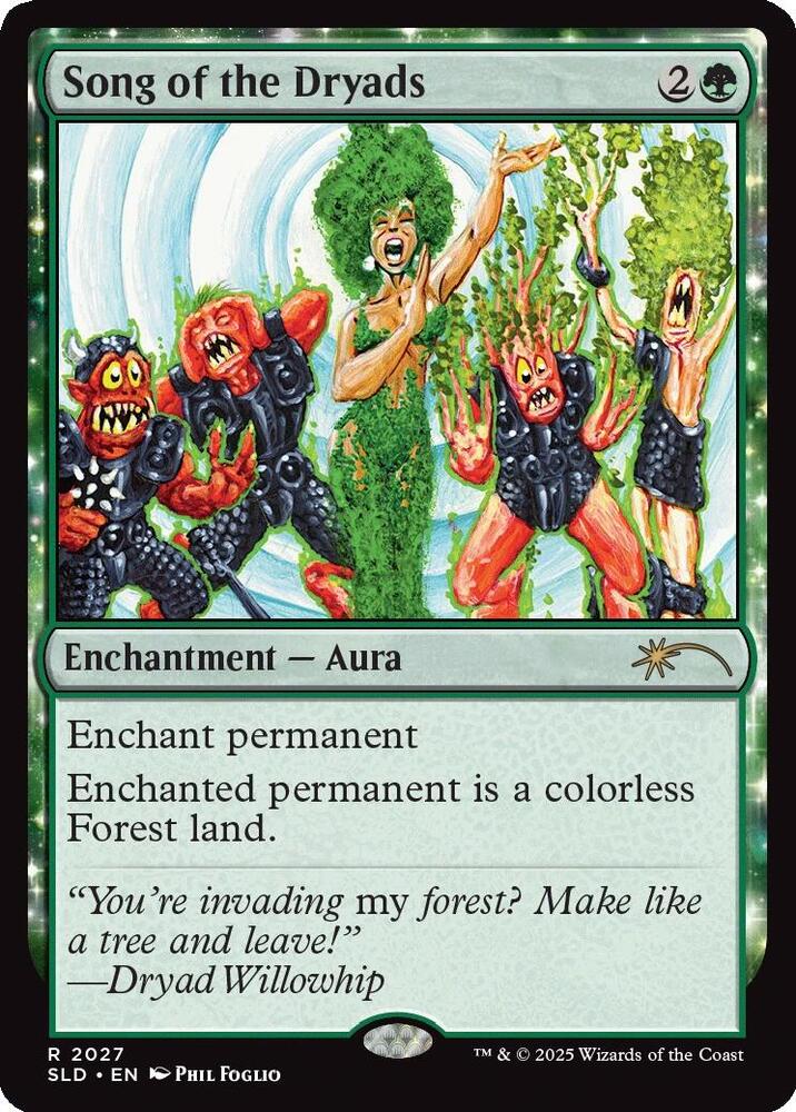 Song of the Dryads 2027 2027 (Secret Lair Drop Series)  | Good Games Adelaide SA