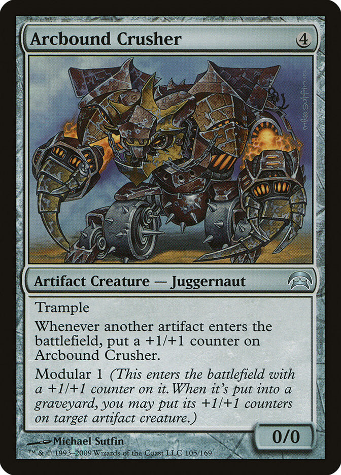 Arcbound Crusher 105 (Planechase)  | Good Games Adelaide SA