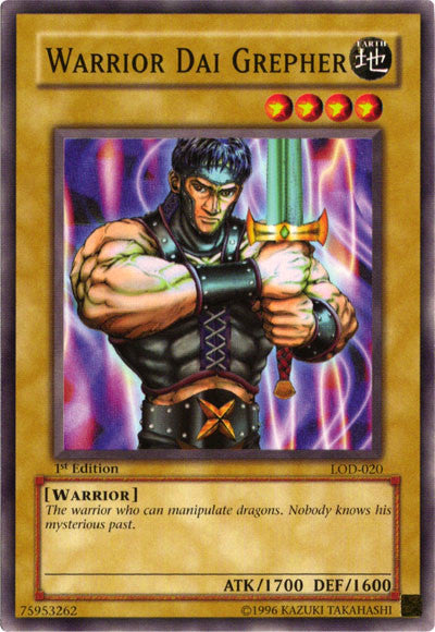 Warrior Dai Grepher [LOD-020] Common | Good Games Adelaide SA