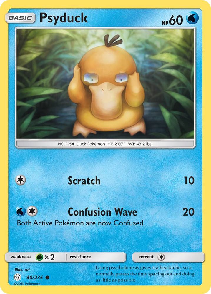 Psyduck 40/236 (SM - Cosmic Eclipse)  | Good Games Adelaide SA