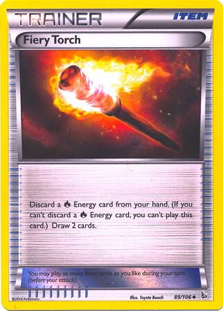 Fiery Torch Sheen Holo 089/106 (Miscellaneous Cards & Products)  - Reverse Holofoil | Good Games Adelaide SA