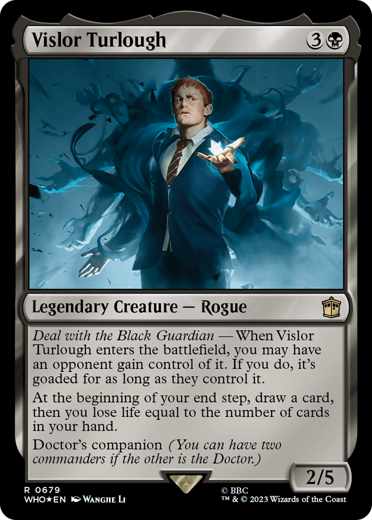 Vislor Turlough (Surge Foil) [Doctor Who] | Good Games Adelaide SA