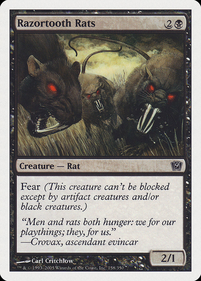 Razortooth Rats 158 (9th Edition)  | Good Games Adelaide SA