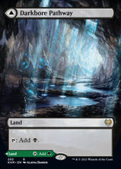Darkbore Pathway // Slitherbore Pathway (Borderless Alternate Art) [Kaldheim] | Good Games Adelaide SA