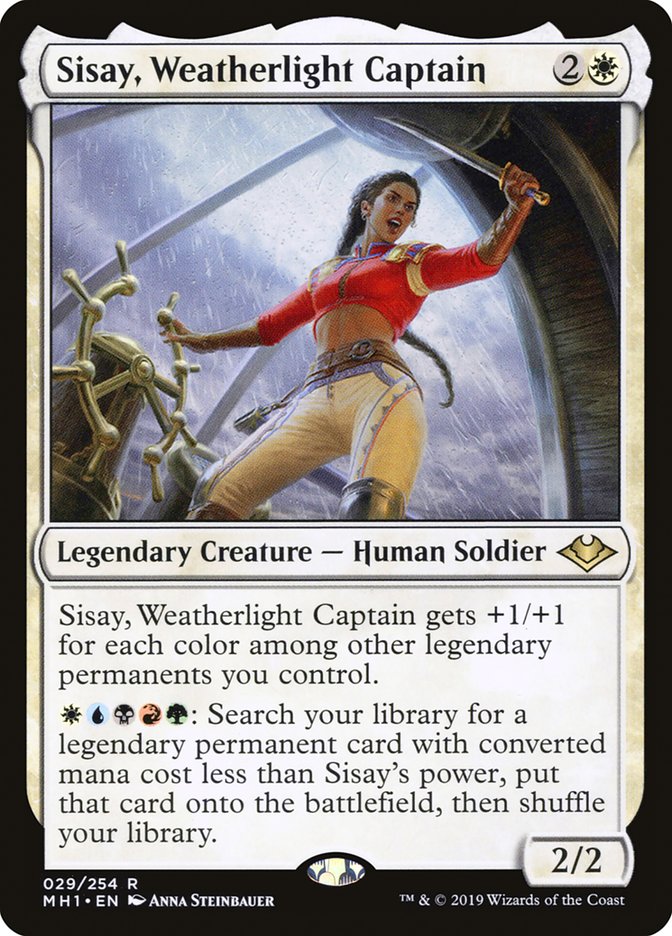 Sisay, Weatherlight Captain 29 (Modern Horizons)  | Good Games Adelaide SA