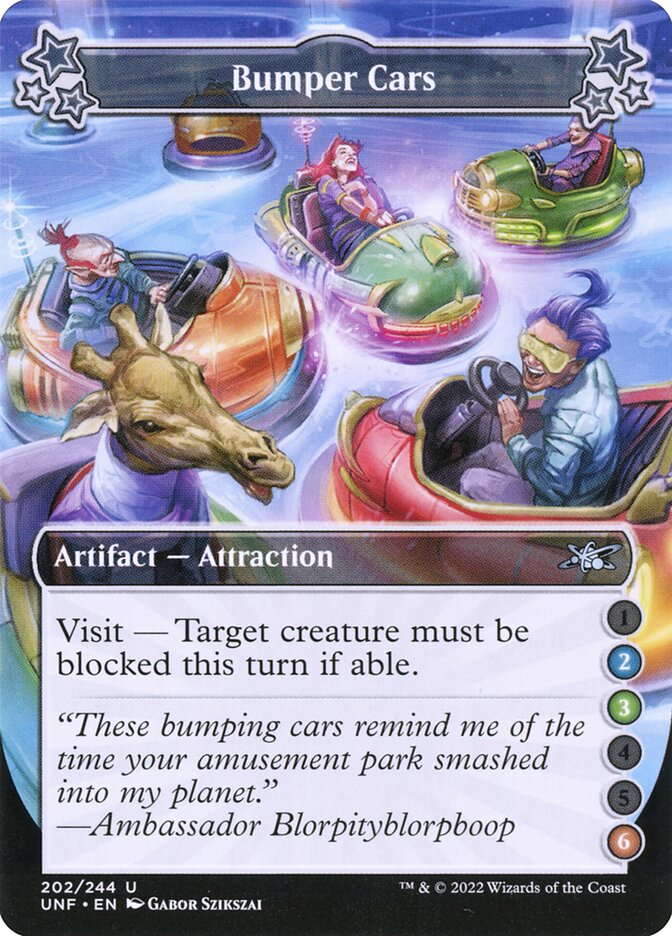 Bumper Cars 202 (Unfinity)  - Foil | Good Games Adelaide SA