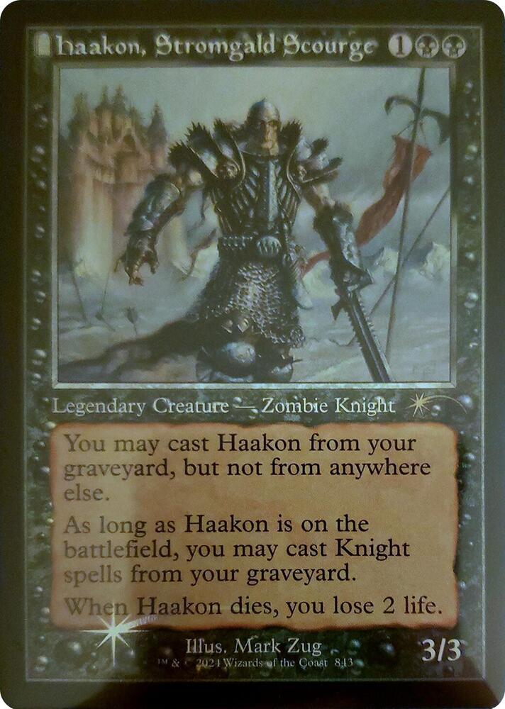 Haakon Stromgald Scourge Retro Frame 843 (Secret Lair Drop Series)  - Foil | Good Games Adelaide SA
