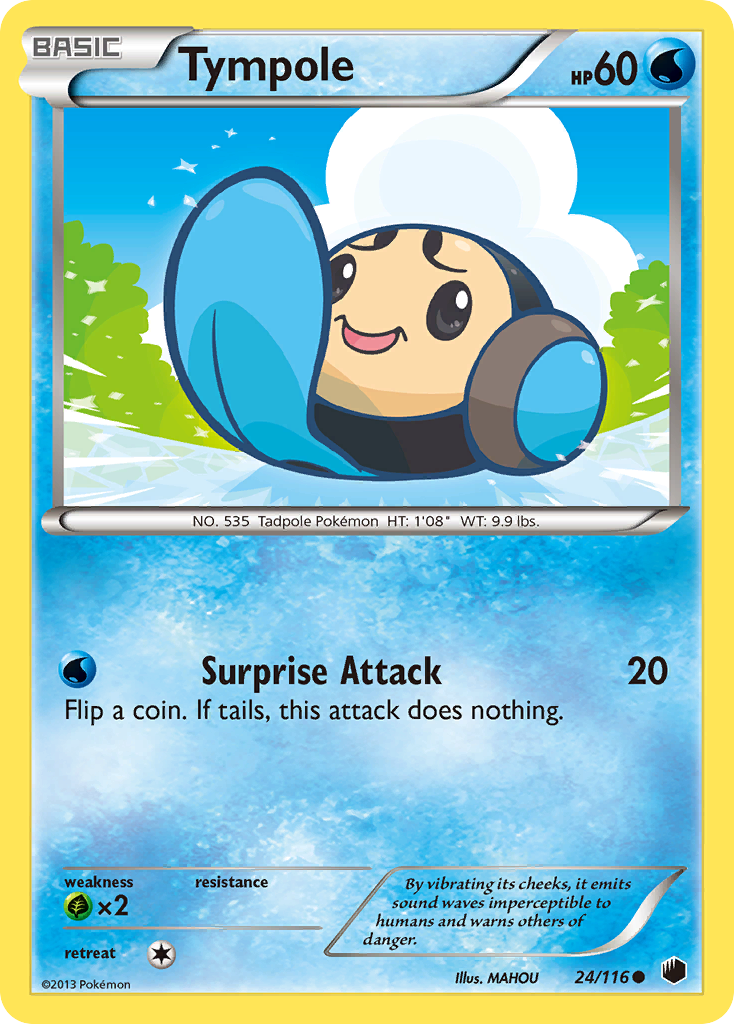 Tympole (24/116) [Black & White: Plasma Freeze] | Good Games Adelaide SA