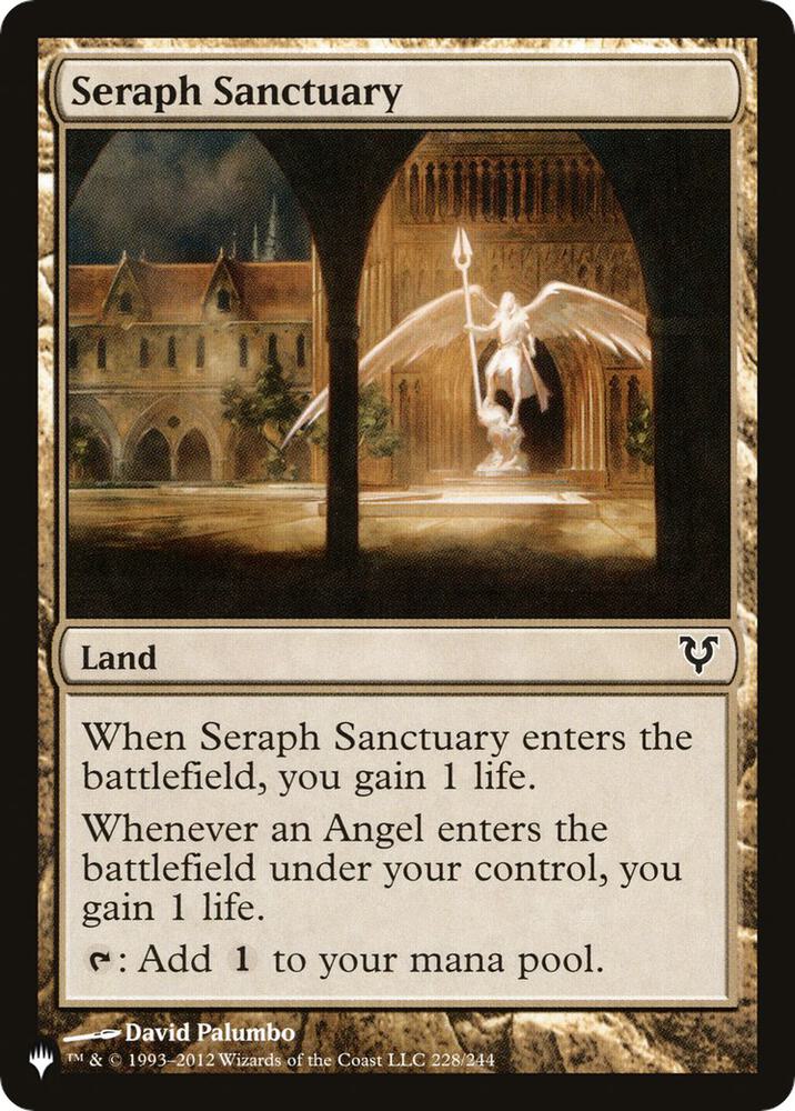 Seraph Sanctuary 228 (The List Reprints)  | Good Games Adelaide SA