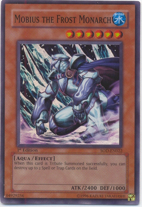 Mobius the Frost Monarch [SOD-EN022] Super Rare | Good Games Adelaide SA