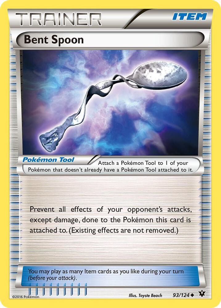 Bent Spoon 93/124 (XY - Fates Collide)  | Good Games Adelaide SA