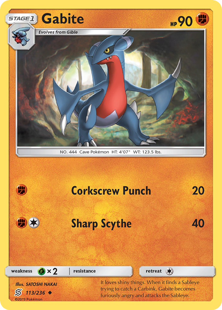 Gabite (113/236) [Sun & Moon: Unified Minds] | Good Games Adelaide SA