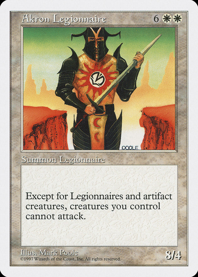 Akron Legionnaire [Fifth Edition] | Good Games Adelaide SA
