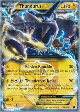 Thundurus EX (38/116) (Plasma Power - Haruto Kobayashi) [World Championships 2014] | Good Games Adelaide SA
