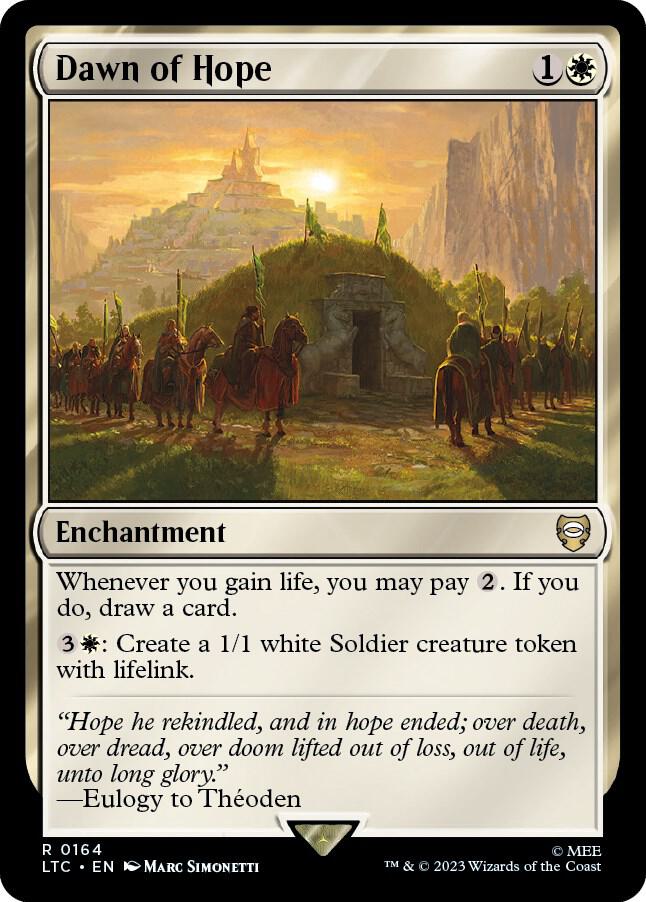Dawn of Hope 164 (Commander: The Lord of the Rings: Tales of Middle-earth)  | Good Games Adelaide SA