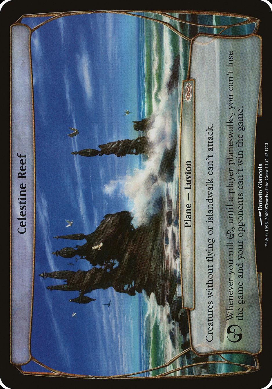 Celestine Reef (Prerelease Promo) [Promotional Planes] | Good Games Adelaide SA