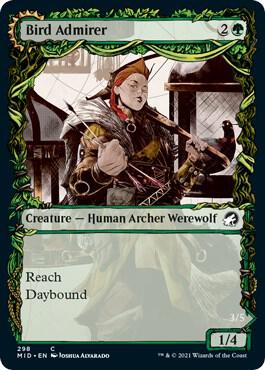 Bird Admirer Showcase 298 (Innistrad: Midnight Hunt)  | Good Games Adelaide SA