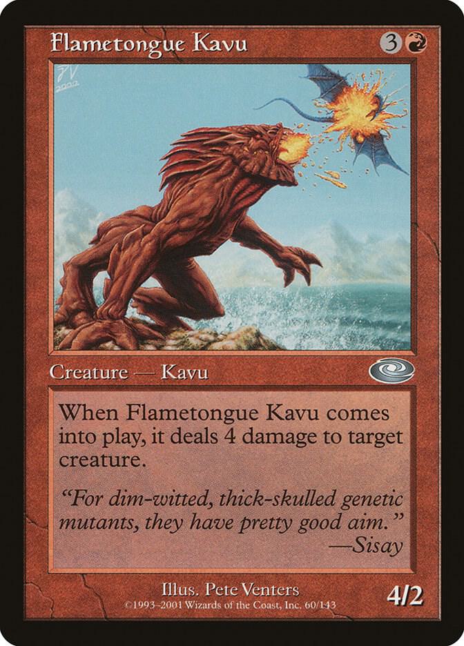 Flametongue Kavu 60 (Planeshift)  - Foil | Good Games Adelaide SA