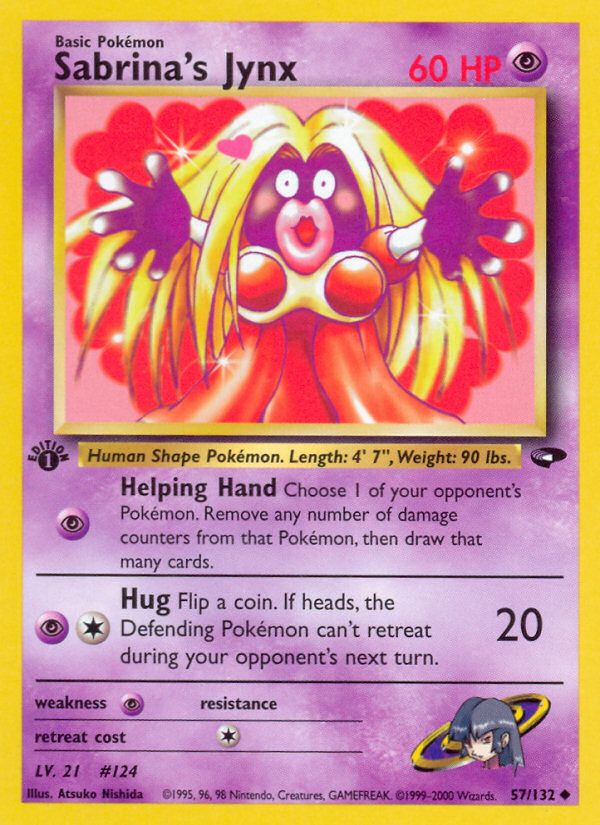Sabrina's Jynx (57/132) [Gym Challenge 1st Edition] | Good Games Adelaide SA