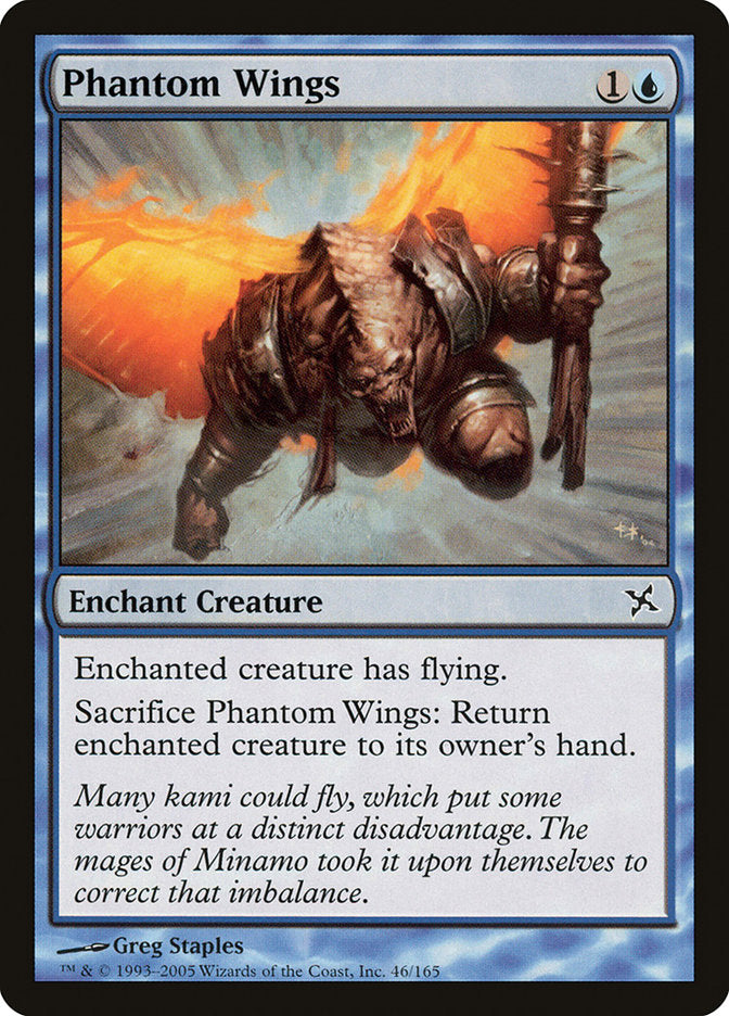 Phantom Wings [Betrayers of Kamigawa] | Good Games Adelaide SA