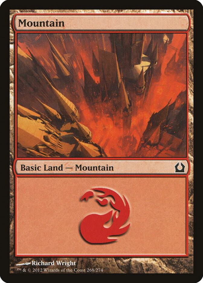 Mountain 268 268 (Return to Ravnica)  - Foil | Good Games Adelaide SA