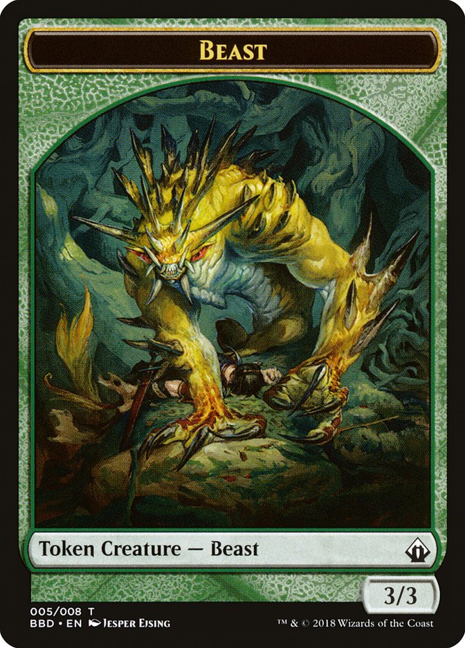 Beast Token [Battlebond Tokens] | Good Games Adelaide SA