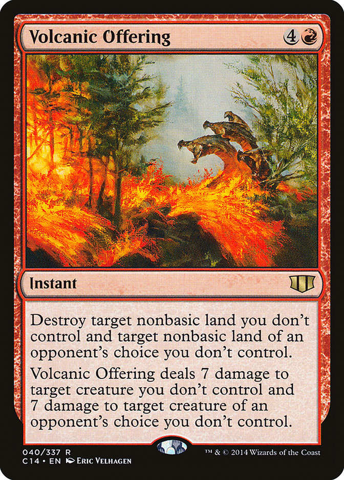 Volcanic Offering [Commander 2014] | Good Games Adelaide SA