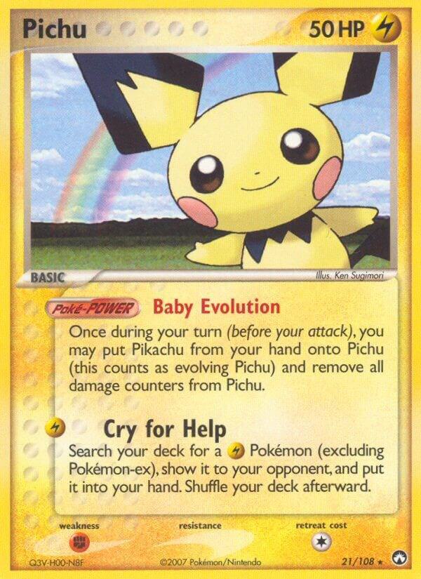 Pichu 21/108 (Power Keepers)  | Good Games Adelaide SA
