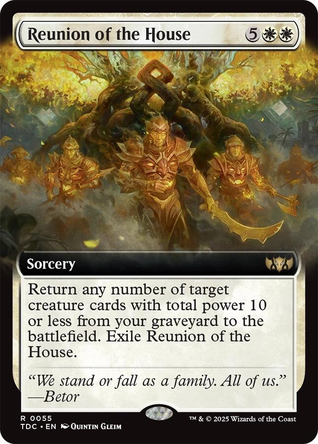 Reunion of the House 55 (Commander: Tarkir: Dragonstorm)  | Good Games Adelaide SA