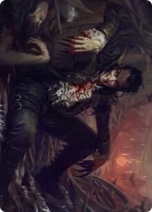 Arrogant Outlaw Art Card 33 (Art Series: Innistrad: Midnight Hunt)  | Good Games Adelaide SA