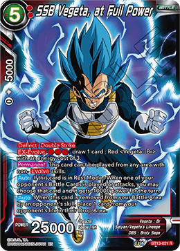 SSB Vegeta, at Full Power (Rare) [BT13-021] | Good Games Adelaide SA