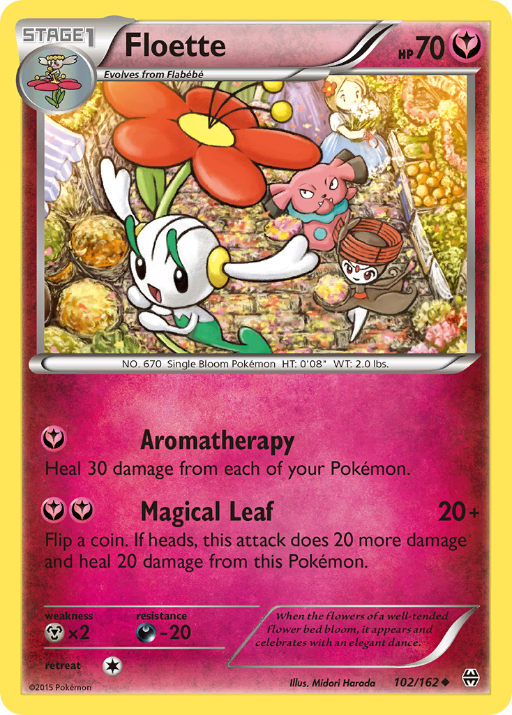 Floette (102/162) [XY: BREAKthrough] | Good Games Adelaide SA