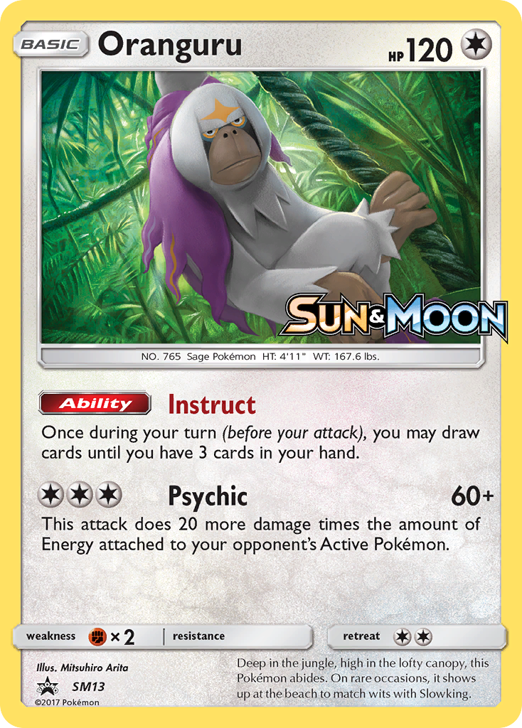 Oranguru (SM13) [Sun & Moon: Black Star Promos] | Good Games Adelaide SA