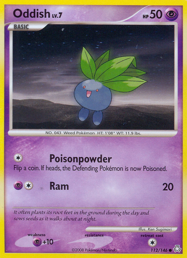 Oddish (112/146) [Diamond & Pearl: Legends Awakened] | Good Games Adelaide SA