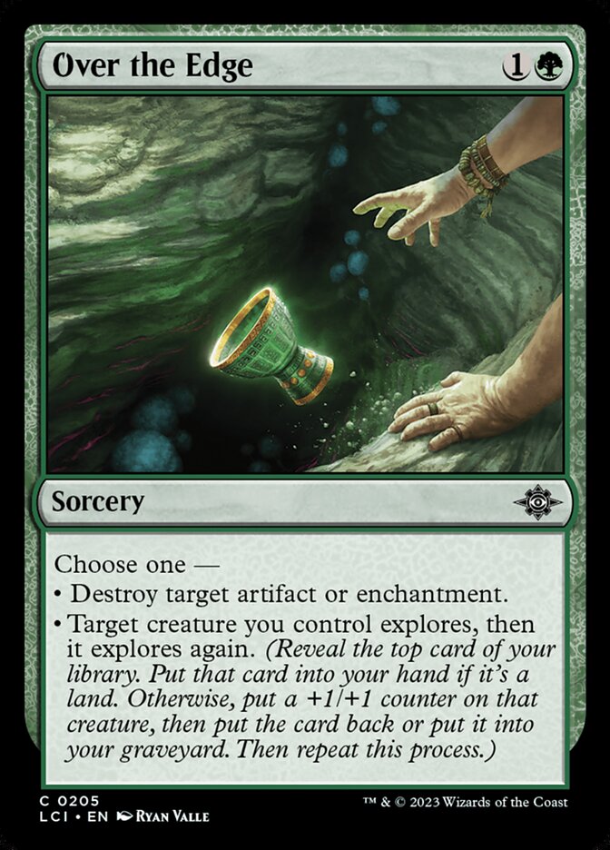 Over the Edge 205 (The Lost Caverns of Ixalan)  - Foil | Good Games Adelaide SA
