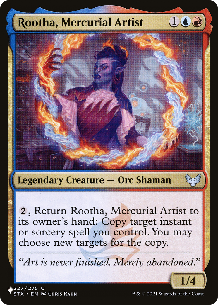 Rootha, Mercurial Artist [The List Reprints] | Good Games Adelaide SA