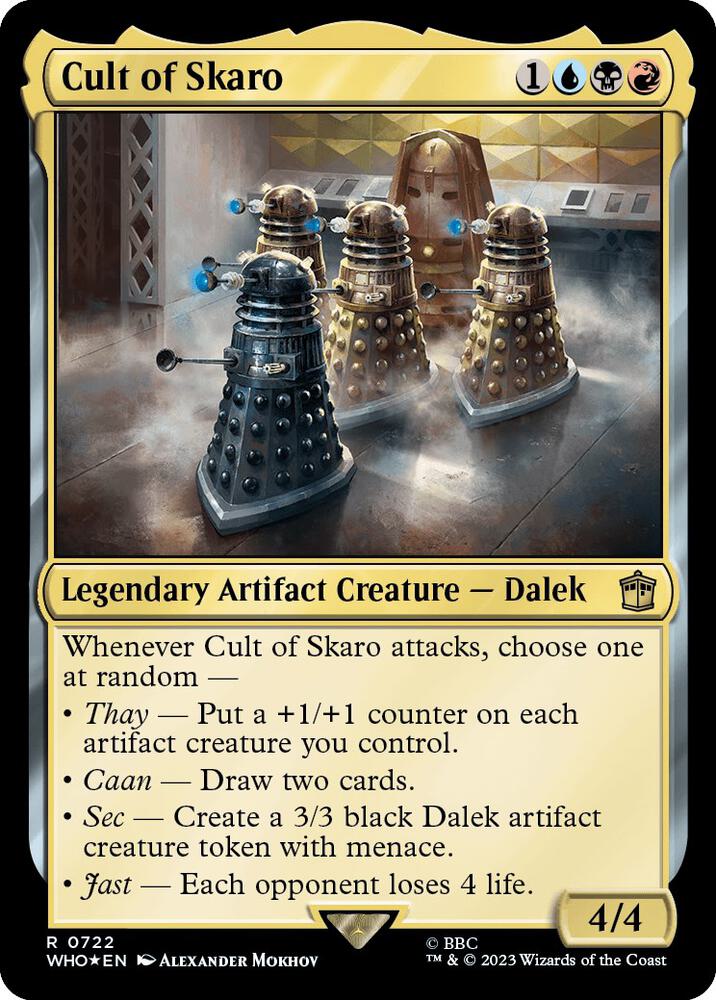 Cult of Skaro 722 (Universes Beyond: Doctor Who)  - Foil | Good Games Adelaide SA