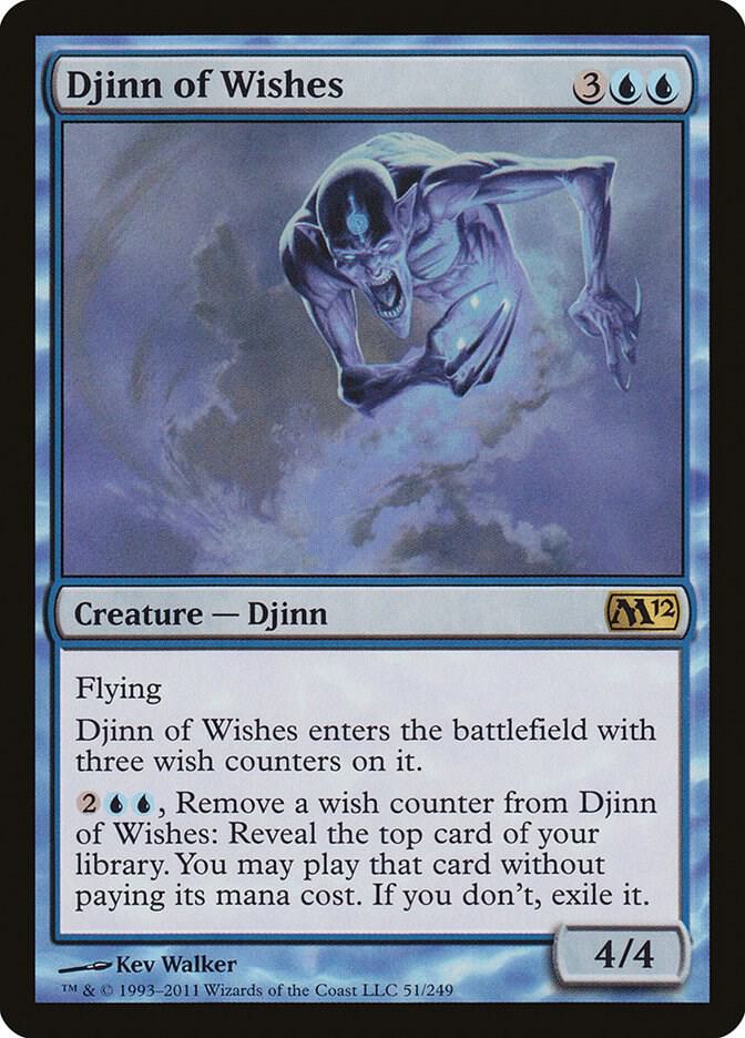Djinn of Wishes 51 (Magic 2012 (M12))  | Good Games Adelaide SA