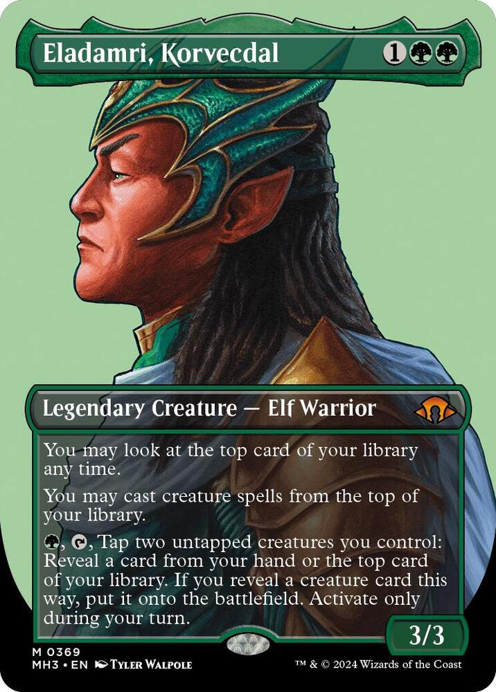 Eladamri, Korvecdal 369/319 (Modern Horizons 3)  - Borderless | Good Games Adelaide SA