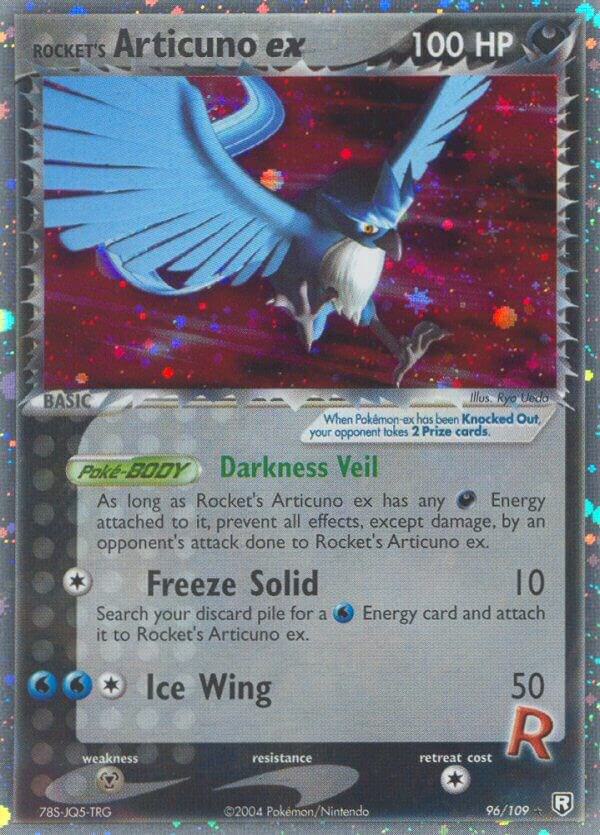 Rockets Articuno ex 96/109 (Team Rocket Returns)  - Holofoil | Good Games Adelaide SA
