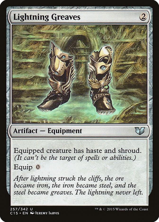 Lightning Greaves 257 (Commander 2015)  | Good Games Adelaide SA