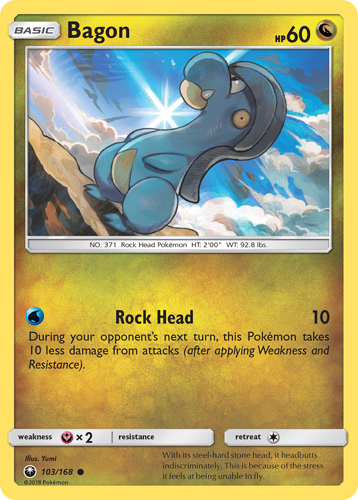 Bagon (103/168) [Sun & Moon: Celestial Storm] | Good Games Adelaide SA