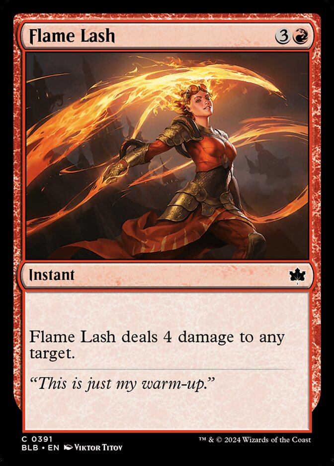 Flame Lash 391 (Bloomburrow)  | Good Games Adelaide SA