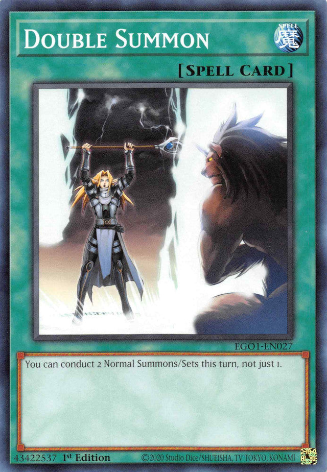 Double Summon [EGO1-EN027] Common | Good Games Adelaide SA