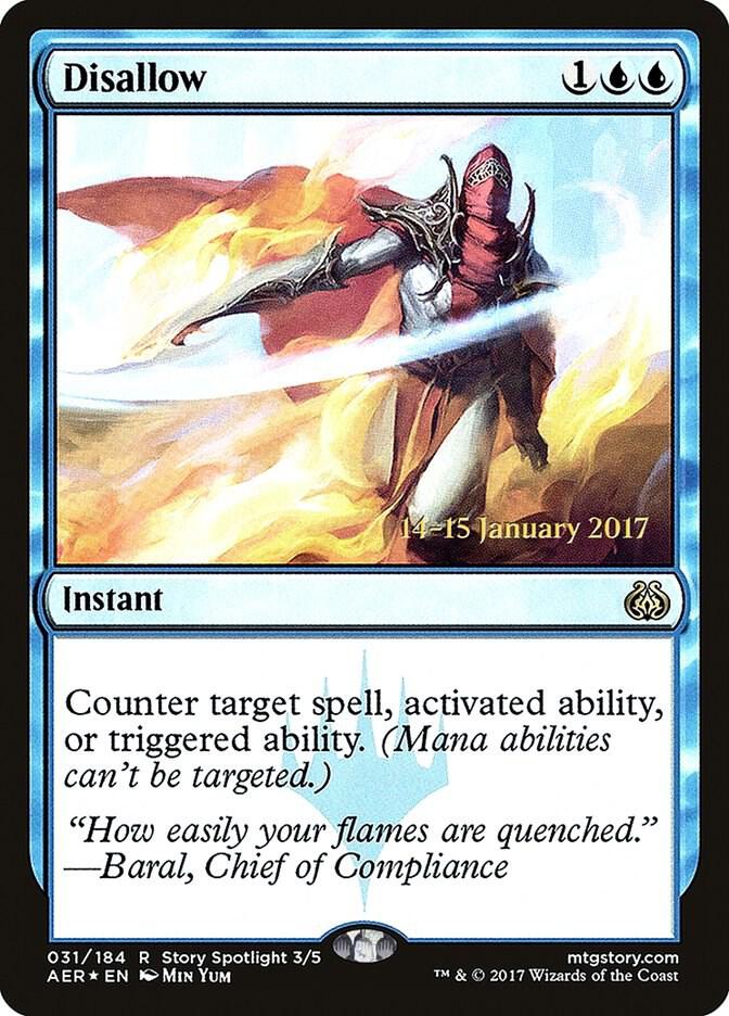 Disallow 31 (Prerelease Cards)  - Foil | Good Games Adelaide SA
