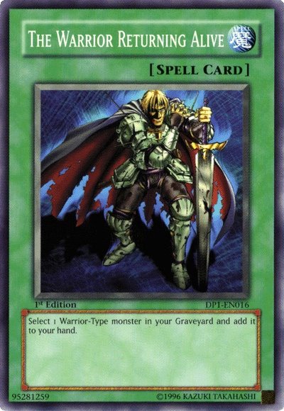The Warrior Returning Alive [DP1-EN016] Common | Good Games Adelaide SA
